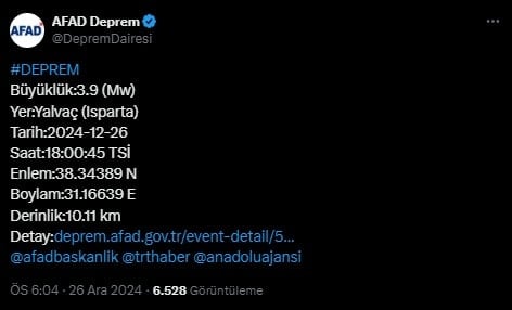 Deprem Resmi